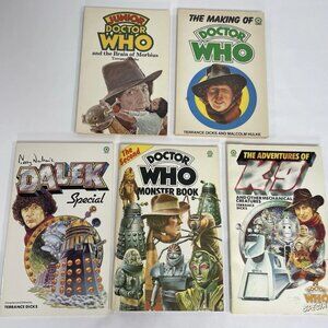 Doctor Who Book Lot - TARGET Books Excellent Condition